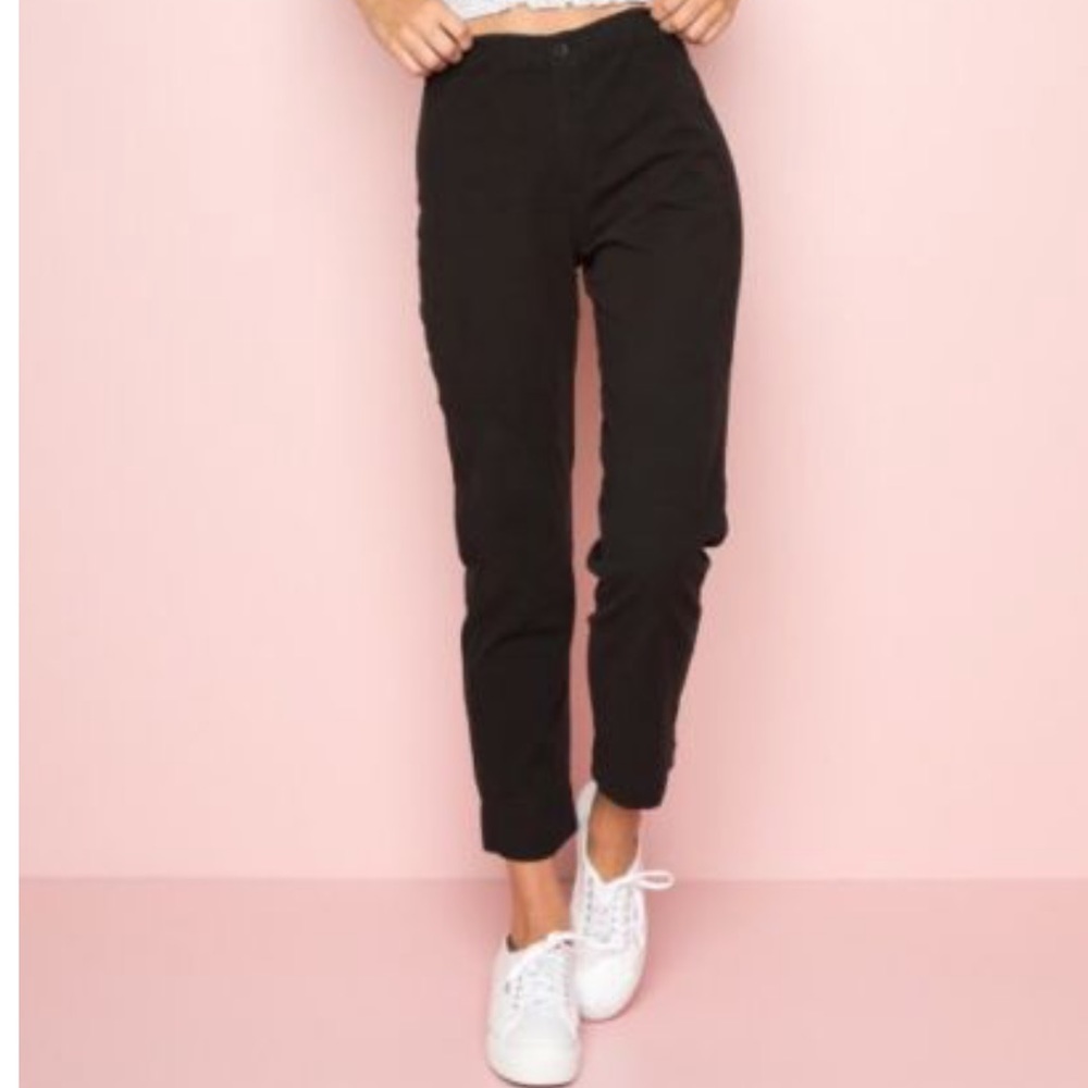 BRANDY MELVILLE Tilden Black Pants